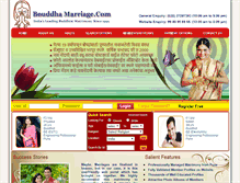 Tablet Screenshot of bouddhamarriage.com